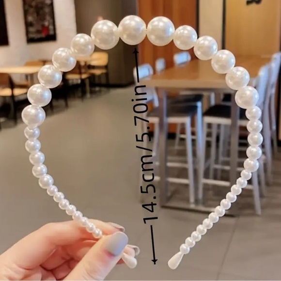 1 pc Faux Pearl Hair Headband New Elegant ?✨✨? main image 3